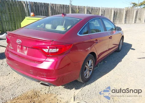 2015 Hyundai Sonata Se from USA, damaged, VIN 5NPE24AF2FH114748